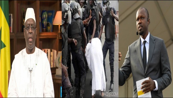 Ousmane Sonko et Ses militants Menacés par Le Président Macky Sall