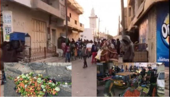 Marché Castors : Violentes bagarres entre riverains et marchands armés de couteaux