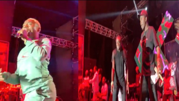 Regardez ce que Ouzin Keita a fait sur la scéne de Waly Seck en Gambie Regardez ce que Ouzin Keita a fait sur la scéne de Waly Seck en Gambie