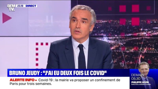 Bruno Jeudy: "On peut avoir eu un Covid en novembre et un variant en février" Bruno Jeudy: "On peut avoir eu un Covid en novembre et un variant en février"