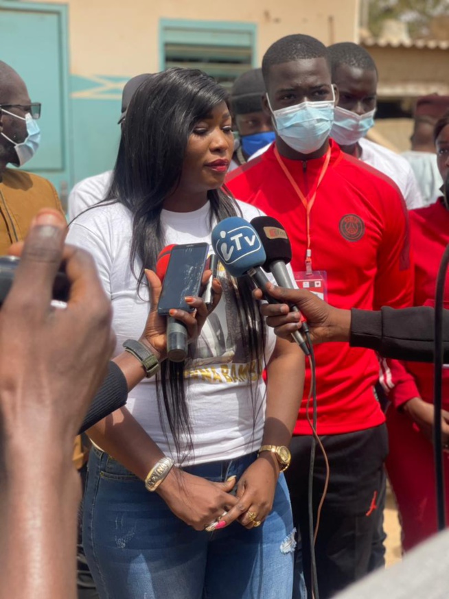 Lancement d'une journée de consultation gratuite et de remise de dons aux daaras accompagnée d’une sensibilisation contre la Covid19 par la journaliste Zeyna Bamba Ndiaye.