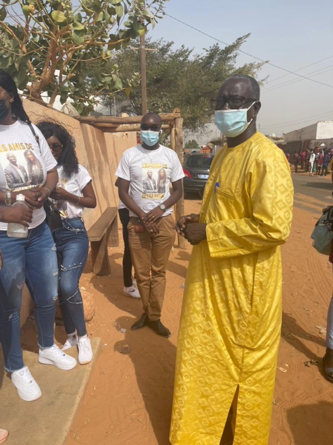 Lancement d'une journée de consultation gratuite et de remise de dons aux daaras accompagnée d’une sensibilisation contre la Covid19 par la journaliste Zeyna Bamba Ndiaye.