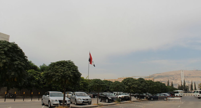 La DCA syrienne repousse une attaque de missiles au-dessus de Damas, selon Sana La DCA syrienne repousse une attaque de missiles au-dessus de Damas, selon Sana