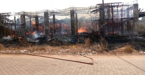 Urgent- Les chantiers de l’Université Assane Seck de Ziguinchor brulés