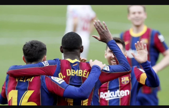 Le FC Barcelone s'est imposé sur la pelouse de Séville (2-0) Le FC Barcelone s'est imposé sur la pelouse de Séville (2-0)