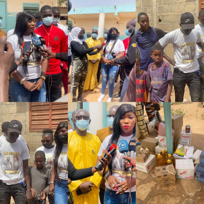Journée de lancement de la Journaliste Zeyna Bamba Ndiaye dans le social
