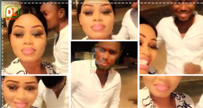 La Danseuse De Sidy Diop, Ndeye Ndiaye Banaya Toute Heureuse En Compagnie De Son Petit Ami Magueye