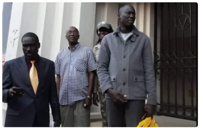 Les premières images de Dame Mbodji après sa libération Les premières images de Dame Mbodji après sa libération