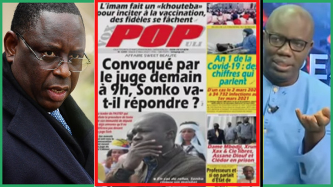 Ousmane Sonko Convoqué demain par le juge, va-t-il répondre? Révélation de taille de Ahmed Aidara Ousmane Sonko Convoqué demain par le juge, va-t-il répondre? Révélation de taille de Ahmed Aidara