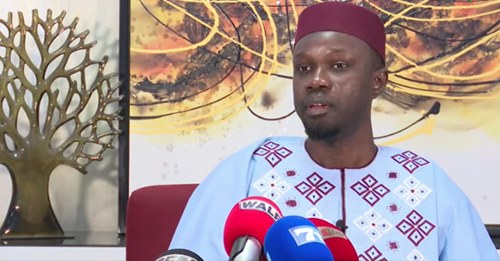 Le dépôt d’un recours,le « X » qui revient…Les points saillants de la déclaration de Sonko! Le dépôt d’un recours,le « X » qui revient…Les points saillants de la déclaration de Sonko!