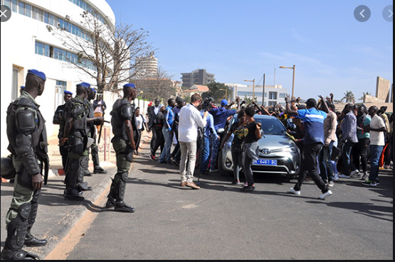 Audition de Sonko: Le Tribunal sous haute surveillance Audition de Sonko: Le Tribunal sous haute surveillance