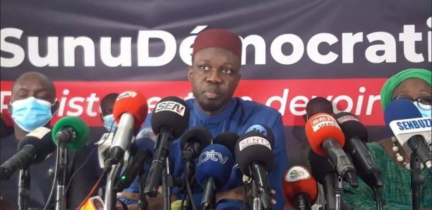 Ousmane Sonko:  » J’appelle tout le monde à rester mobilisé parce que nous n’accepterons aucune injustice »