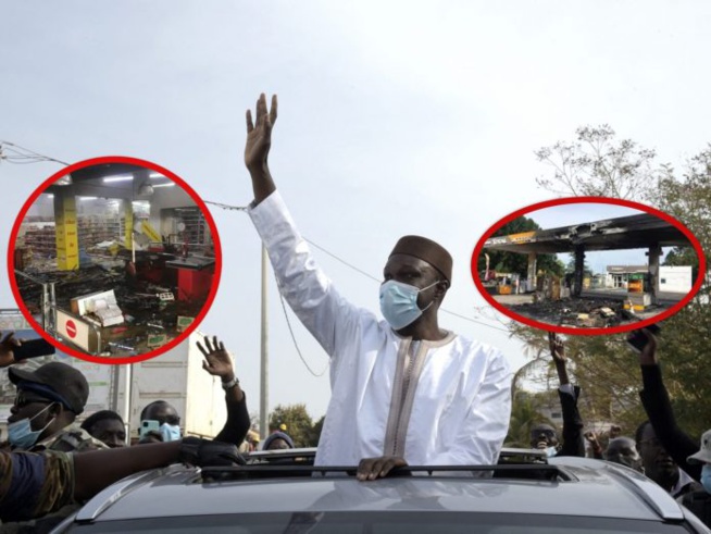Affaire Ousmane Sonko : Scènes de pillages et arrestations à Dakar et à l’intérieur du pays Affaire Ousmane Sonko : Scènes de pillages et arrestations à Dakar et à l’intérieur du pays