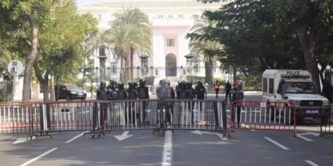 Manifestation à Dakar à l’appel de “Y’en a marre” : le Palais de la République barricadé ; un dispositif sécuritaire mis en place