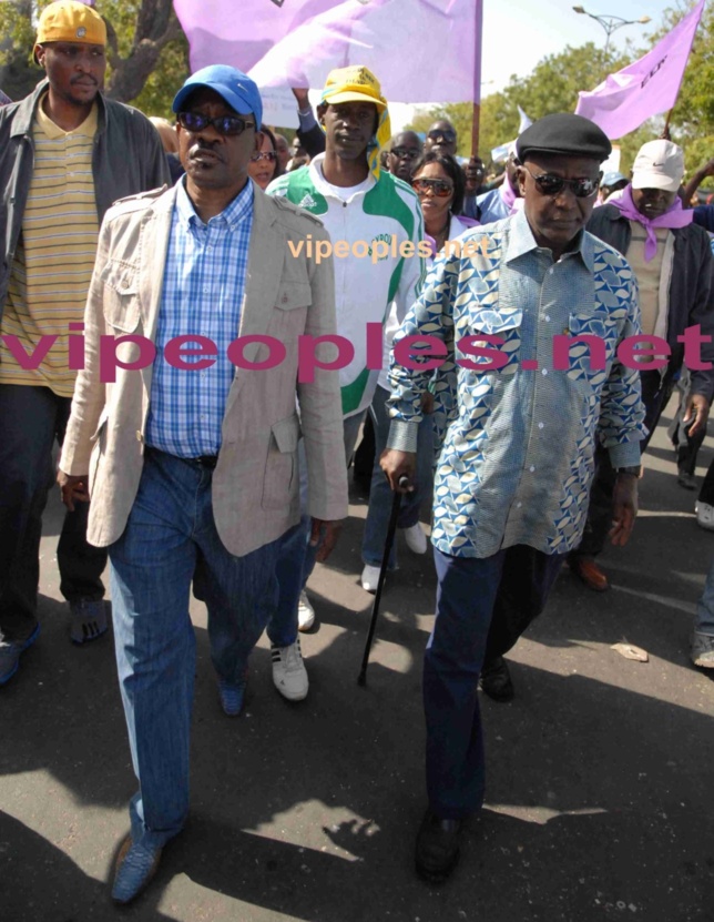 Me Madické Niang et Cheikh Tidiane Sy,  anciens ministres de la justice sous le régime de Wade. 