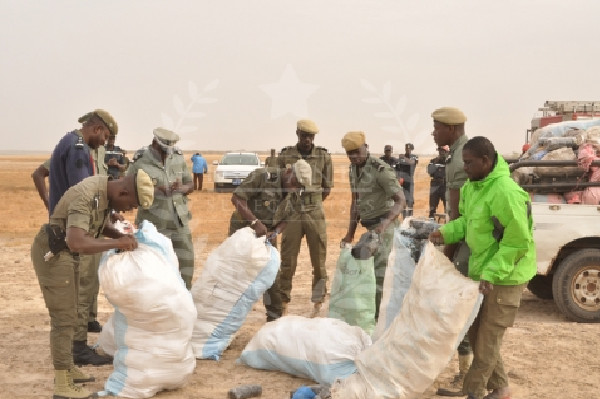 Grosse prise de la Douane : 1,776 tonnes de chanvre indien interceptée à Koungheul Grosse prise de la Douane : 1,776 tonnes de chanvre indien interceptée à Koungheul