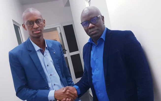 Images exclusive: Ahmed Aidara avec le capitaine Touré