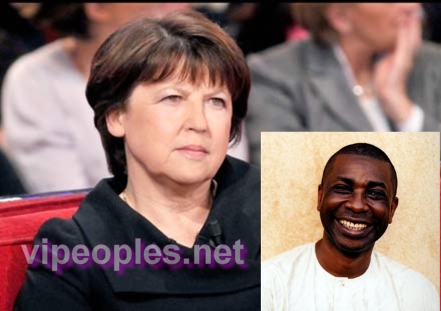 Martine Aubry fan de… Youssou N'Dour