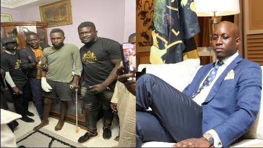 Mohamet Diallo Mo Gates et son Mouvement Libérez le Sénégal (MLS) au secours des blessés avec une enveloppe de 200 000 F par blessé.