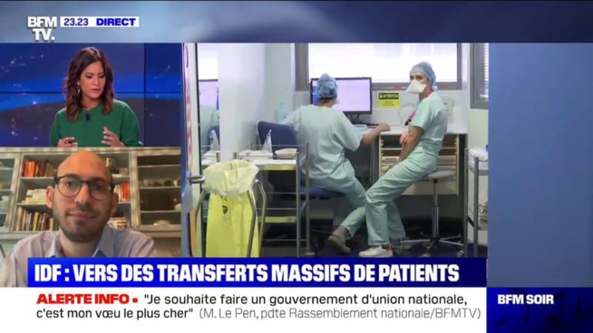 Benjamin Chousterman (réanimateur à Paris): "Les transferts de patients vont nous donner une bouffée d'oxygène" Benjamin Chousterman (réanimateur à Paris): "Les transferts de patients vont nous donner une bouffée d'oxygène"