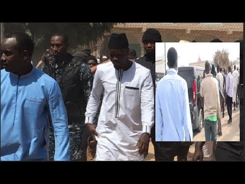 Ousmane Sonko au cimetière de Yoff pour accompagner Thione à sa dernière demeure