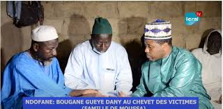 Ndoffane: Bougane Guèye Dany promet de prendre en charge la famille de Moussa Dramé