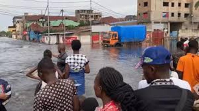 RDC: au moins 4 morts dans des inondations meurtrières à Kinshasa RDC: au moins 4 morts dans des inondations meurtrières à Kinshasa