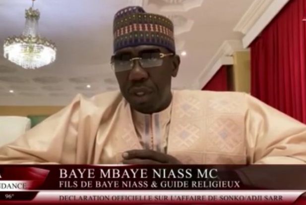Les révélations de Baye Mbaye Niass MC :”Adji Sarr sama talibé la…” Les révélations de Baye Mbaye Niass MC :”Adji Sarr sama talibé la…”