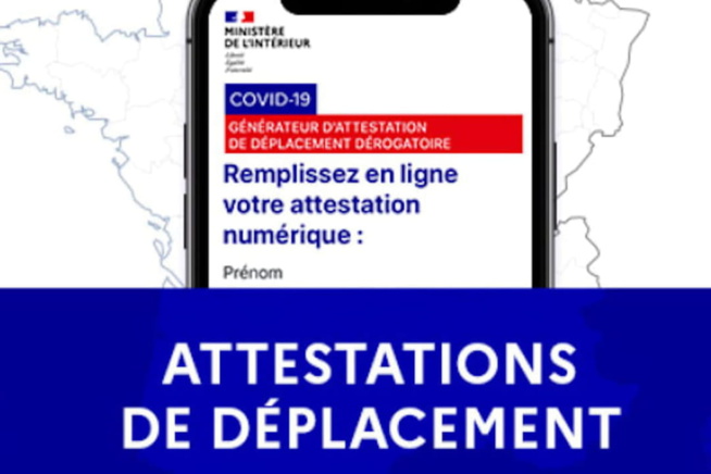 Pour confinement ou couvre-feu: les nouvelles attestations dérogatoires sont disponibles sur TousAntiCovid Pour confinement ou couvre-feu: les nouvelles attestations dérogatoires sont disponibles sur TousAntiCovid