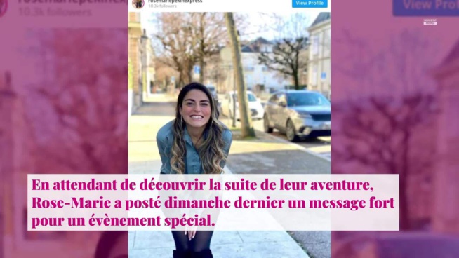Pékin Express 2021 - Rose Marie : ce touchant message dédié à son papa disparu sur Instagram Pékin Express 2021 - Rose Marie : ce touchant message dédié à son papa disparu sur Instagram