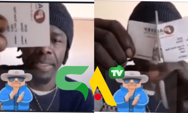 Affaire Adji Sarr : Ce Militant Très En Colère Contre Ousmane Sonko Déchire Sa Carte De Membre En Direct(Vidéo)