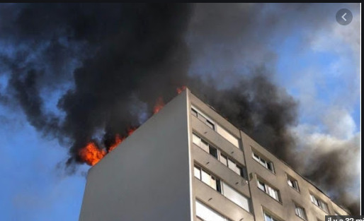 Incendie: Un bâtiment des Sphères ministérielles de Diamniadio en feu Incendie: Un bâtiment des Sphères ministérielles de Diamniadio en feu