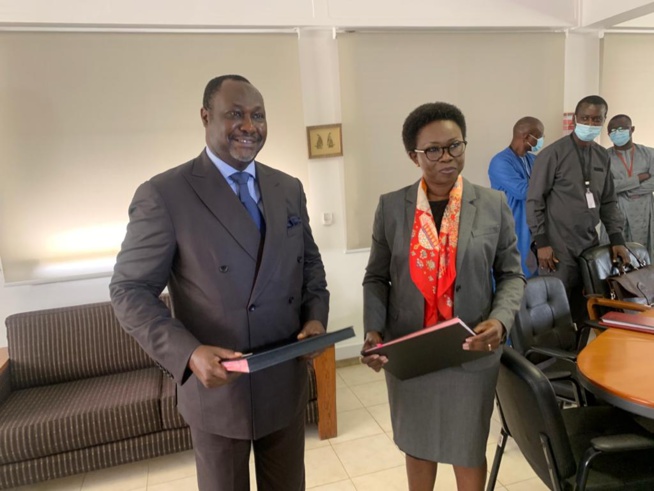 Signature du mandat de levée de fonds entre la Sar et Africa Finance corporation Signature du mandat de levée de fonds entre la Sar et Africa Finance corporation