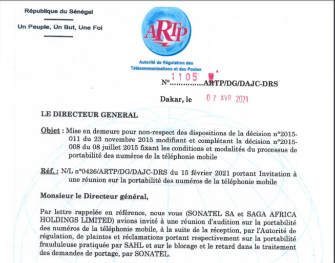L'ARTP met en demeure Free pour non respect des dispositions relatives à la portabilité des numéros