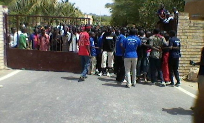 Kédougou: les étudiants battent le macadam Kédougou: les étudiants battent le macadam