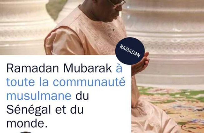 Ramadan : Le message du Président Macky Sall Ramadan : Le message du Président Macky Sall