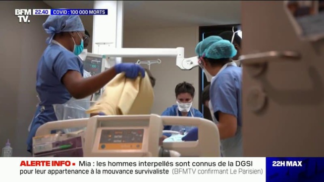 Covid-19: la France a dépassé ce jeudi la barre des 100.000 morts Covid-19: la France a dépassé ce jeudi la barre des 100.000 morts