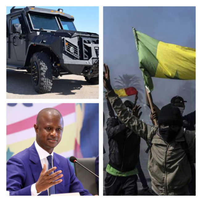 Sénégal : Après le recrutement de 3000 Auxiliaires, le ministère de l’Intérieur passe commande de plusieurs blindés (APC) Sénégal : Après le recrutement de 3000 Auxiliaires, le ministère de l’Intérieur passe commande de plusieurs blindés (APC)