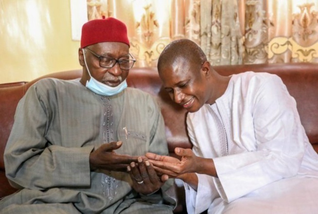 Situation du pays : Serigne Babacar Sy Mansour a reçu Antoine Félix Diome