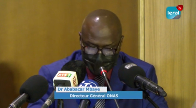 Dr Ababacar Mbaye, Dg Onas: 