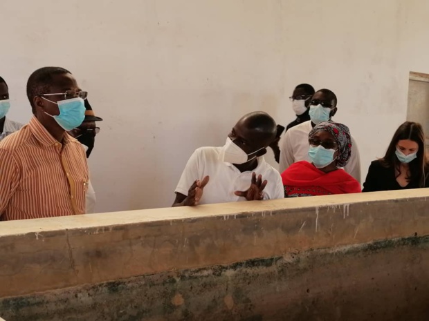 Mise en œuvre du projet Microsol-Uemoa au Sénégal : Le commissaire Jonas Gbian visite le site de Diama Maraye à Saint-Louis Mise en œuvre du projet Microsol-Uemoa au Sénégal : Le commissaire Jonas Gbian visite le site de Diama Maraye à Saint-Louis