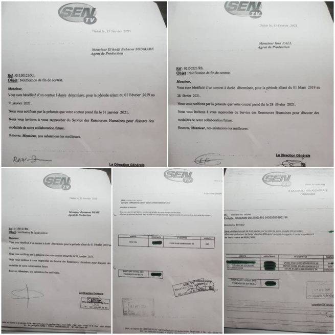 Affaire des prétendus licenciements à Sen Tv: La Direction dément les accusations. Affaire des prétendus licenciements à Sen Tv: La Direction dément les accusations.