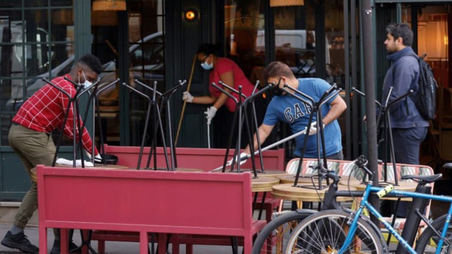 EN DIRECT - Les terrasses des bars et restaurants rouvriront avec la moitié de leur capacité d'accueil
