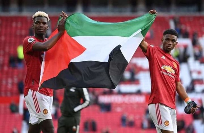 Paul Pogba et Amad Diallo expriment leur solidarité avec la Palestine Paul Pogba et Amad Diallo expriment leur solidarité avec la Palestine