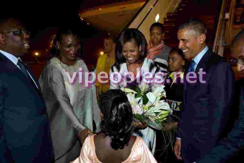 L'image du jour: Obama's Family et Sall's family