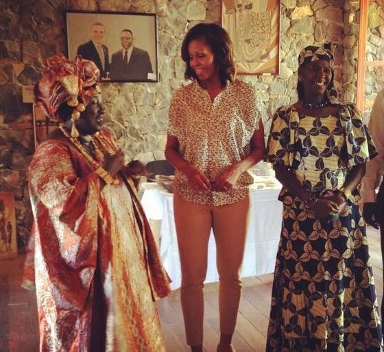 [PHOTOS] Les Obama à Gorée, un moment fort