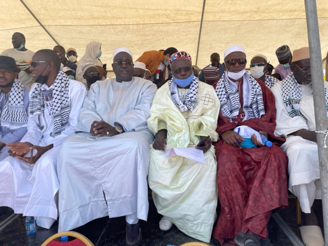 Marche de soutien au peuple palestinien: Le président de la République envoie une délégation (Photos) Marche de soutien au peuple palestinien: Le président de la République envoie une délégation (Photos)