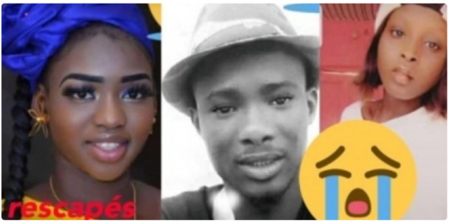 Heurtés par un 4X4 conduit par des jeunes, Jean Paul et Soukeyna Sow meurent, Fatou Ndir dans le coma Heurtés par un 4X4 conduit par des jeunes, Jean Paul et Soukeyna Sow meurent, Fatou Ndir dans le coma