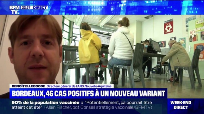 Bordeaux: les 46 cas positifs à un variant rare du Covid-19 "font partie de deux chaînes de contamination", selon l'ARS Bordeaux: les 46 cas positifs à un variant rare du Covid-19 "font partie de deux chaînes de contamination", selon l'ARS