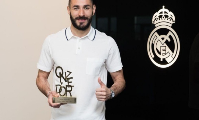 BENZEMA ONZE D’OR : LA FIERTÉ DE L’ATTAQUANT DU REAL MADRID BENZEMA ONZE D’OR : LA FIERTÉ DE L’ATTAQUANT DU REAL MADRID